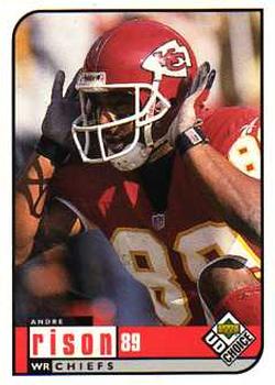 Andre Rison Kansas City Chiefs 1998 Upper Deck Collector's Choice NFL #84